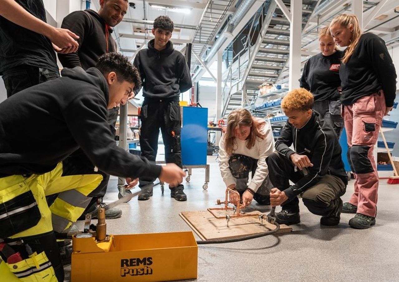 Elever i undervisning røyrfag